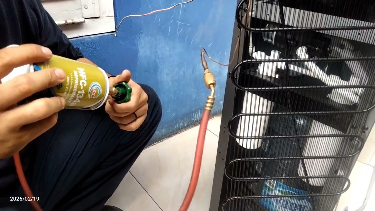 ISI FREON DISPENSER TIDAK DINGIN #DISPENSERTIDAKDINGINKOMPRESORHIDUP