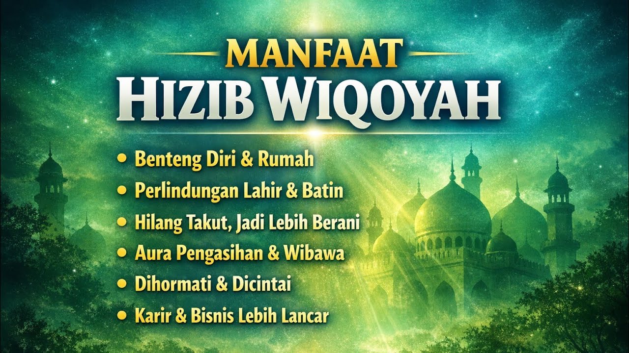 Hizib Wiqoyah (Pagar Ghaib, Pendinding Diri)