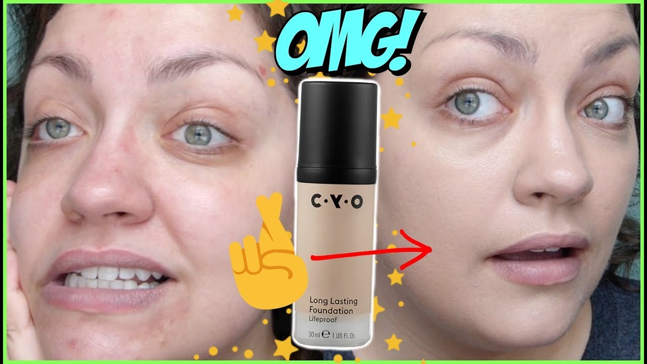 ACTUALLY WORTH THE HYPE!? | YouTube Made Me Buy It!: CYO Long Lasting Lifeproof Foundation