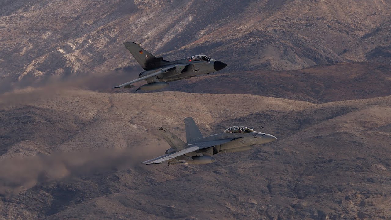 German Tornados fly in formation with VX-9 Vampires and much more!