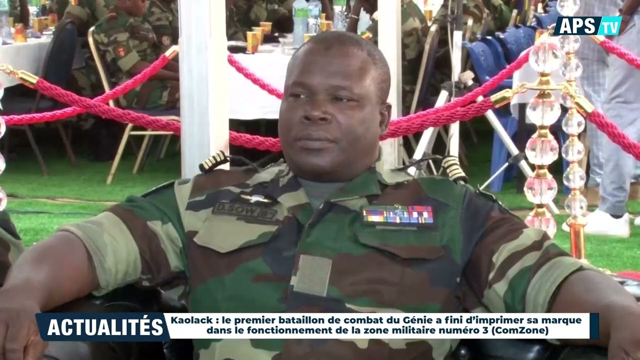 Kaolack : le premier bataillon de combat du Génie a fini d’imprimer sa marque dans...