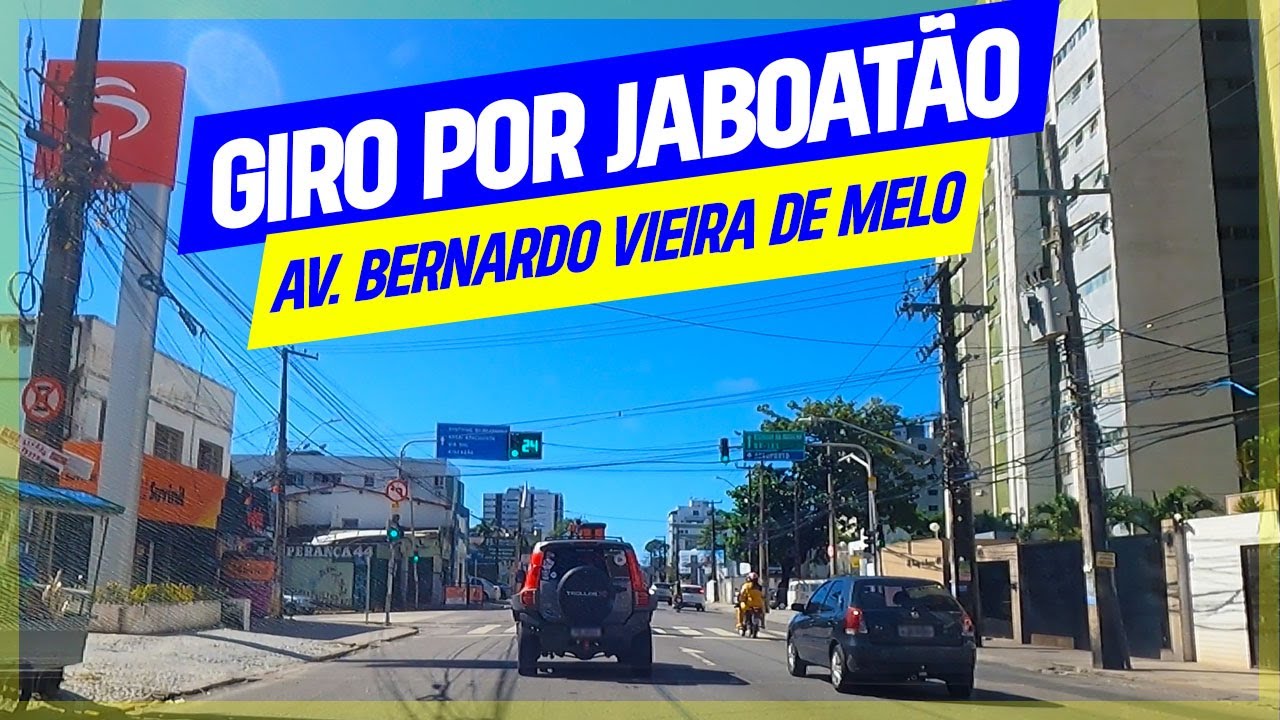 GIRO PELA AVENIDA BERNARDO VIEIRA DE MELO EM JABOATÃO DOS GUARARAPES - PE