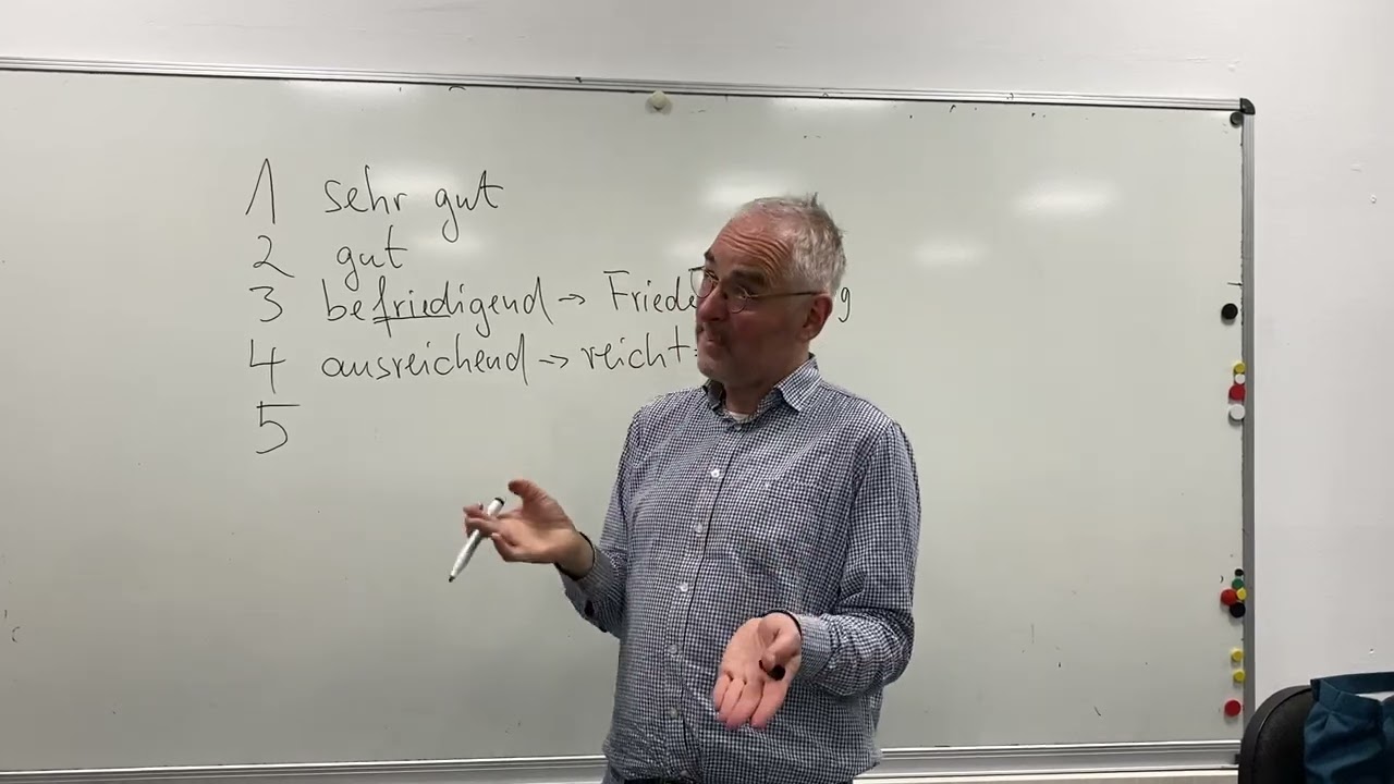 Deutsche Schulnoten verstehen 