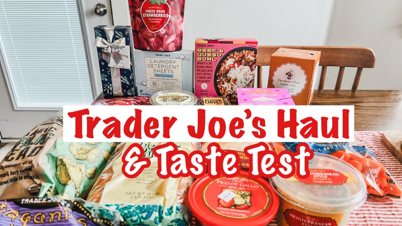 Декабрьские покупки и дегустация в Trader Joe's