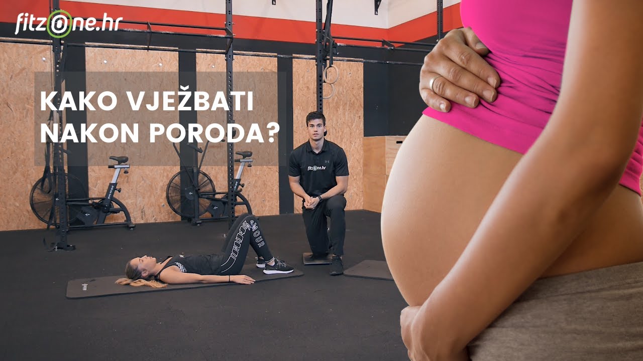 VJEŽBANJE NAKON PORODA: kada, kako i što?🤰