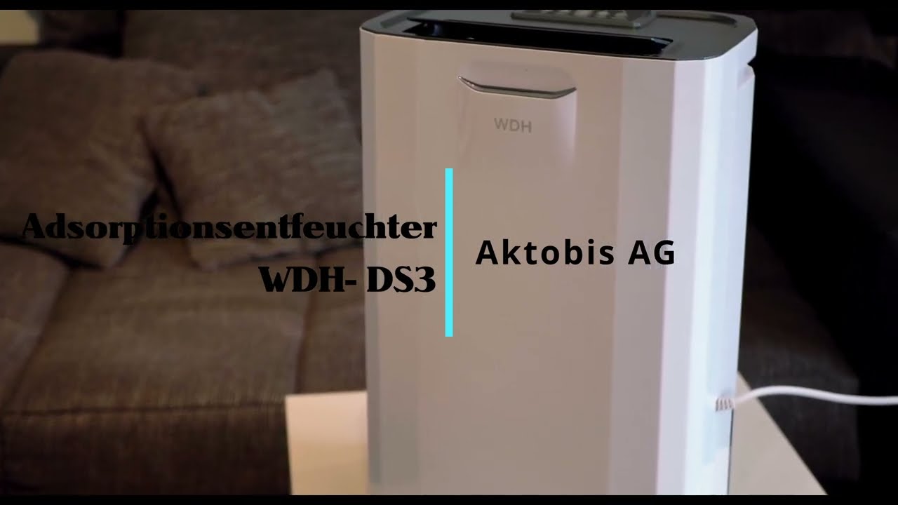 Aktobis WDH-DS3 Adsorptionsentfeuchter - Produktvideo