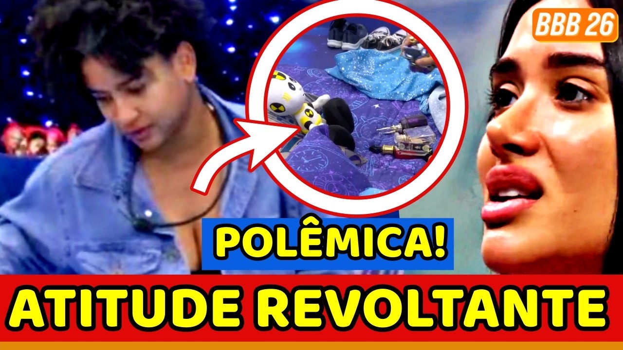 💥BBB26: MILENA J&Aacute; ERA! ATITUDE REVOLTA e PRONUNCIAMENTO CAUSA; JORDANA SE IRRITA E PROMETE O PIOR