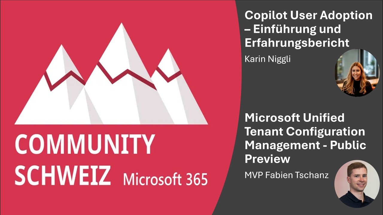 M365 Community Schweiz 03/2026: Copilot User Adoption - Karin Niggli