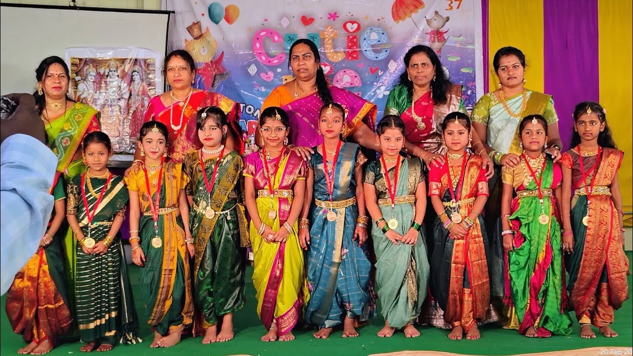 Newtown School Second Classs students 25-26 Batch  Dance Performer Avula Jahanavi