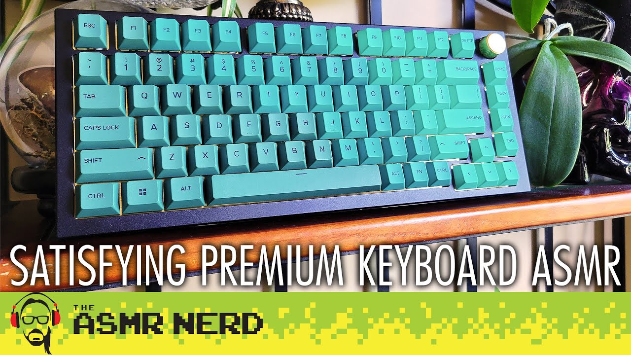 Ultra-Satisfying Premium Mechanical Keyboard Build & Test ft. Glorious GMMK Pro 😴 | Soft Spoken ASMR