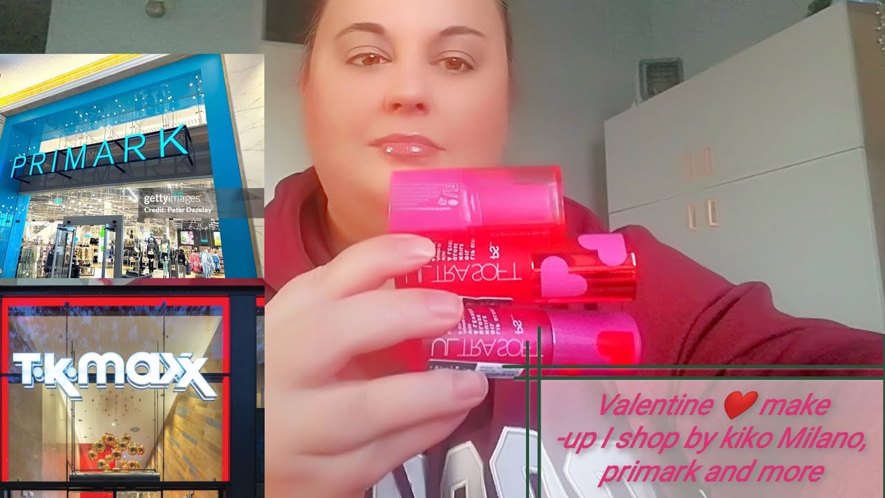 Shop the valentine❤️ make-up by the Primark, Kiko Milano and more with my friend
