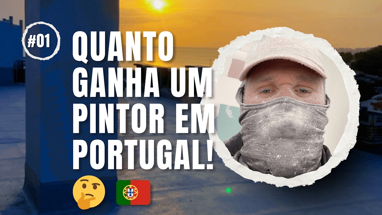 QUANTO GANHA UM PINTOR EM PORTUGAL?😱🇵🇹 SERÁ QUE VALE A PENA ? 🤔