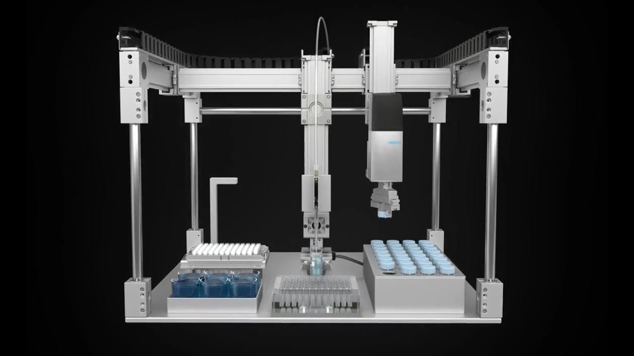 Pipetage automatisé de réactifs | Festo