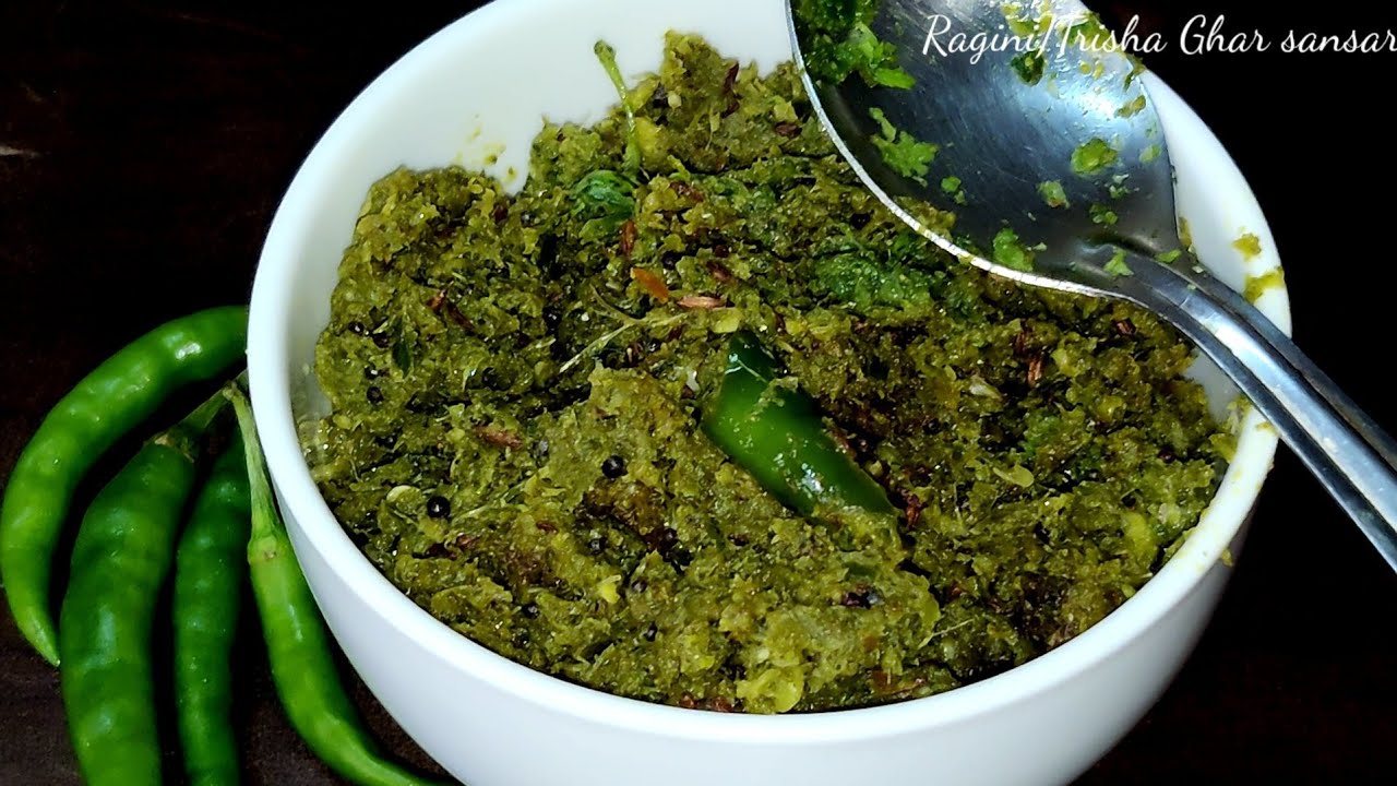 हरी मिर्च की चटपटी चटनी जो 2 महीने तक खराब नहीं होगी। Hari mirchi ki chutney #chutney #greenchutney