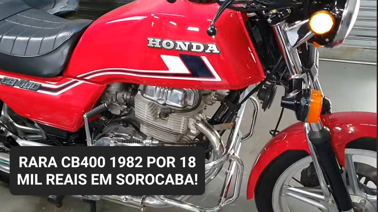 Vale 18 mil? Honda Cb400 1982 em Sorocaba! Viajei até lá para conferir a máquina!