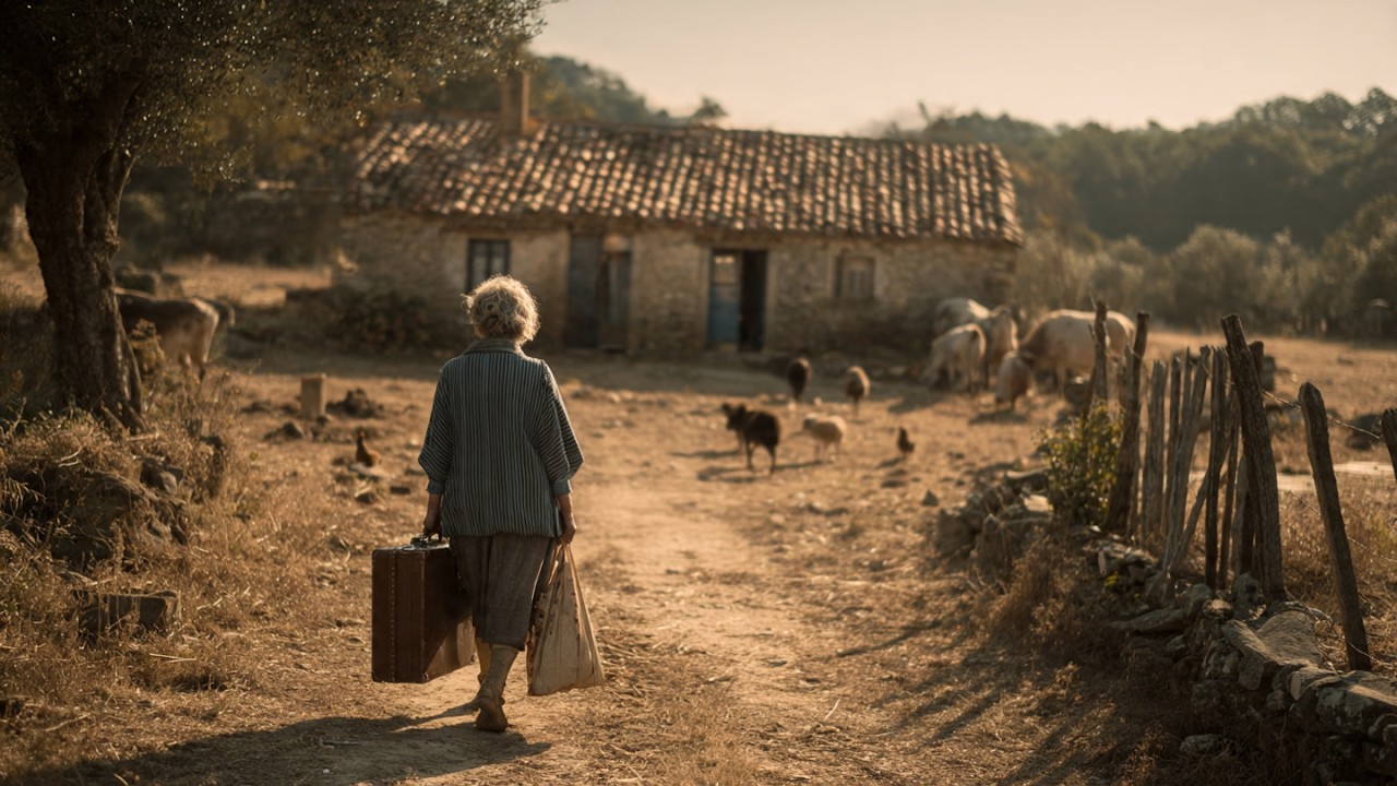 Viúva de 59 Anos Foi Morar em Uma Fazenda Abandonada Para Se Esquecer da Família, Uma Força...