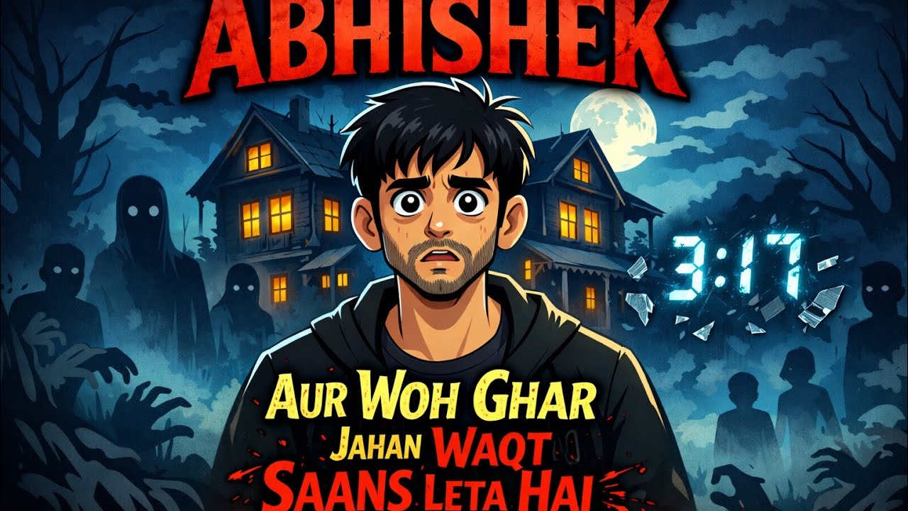 ABHISHEK Aur Wo Ghar Jahan Waqt Saans Leta Hai 😱 | 3:17 AM Horror Story | Real Scary