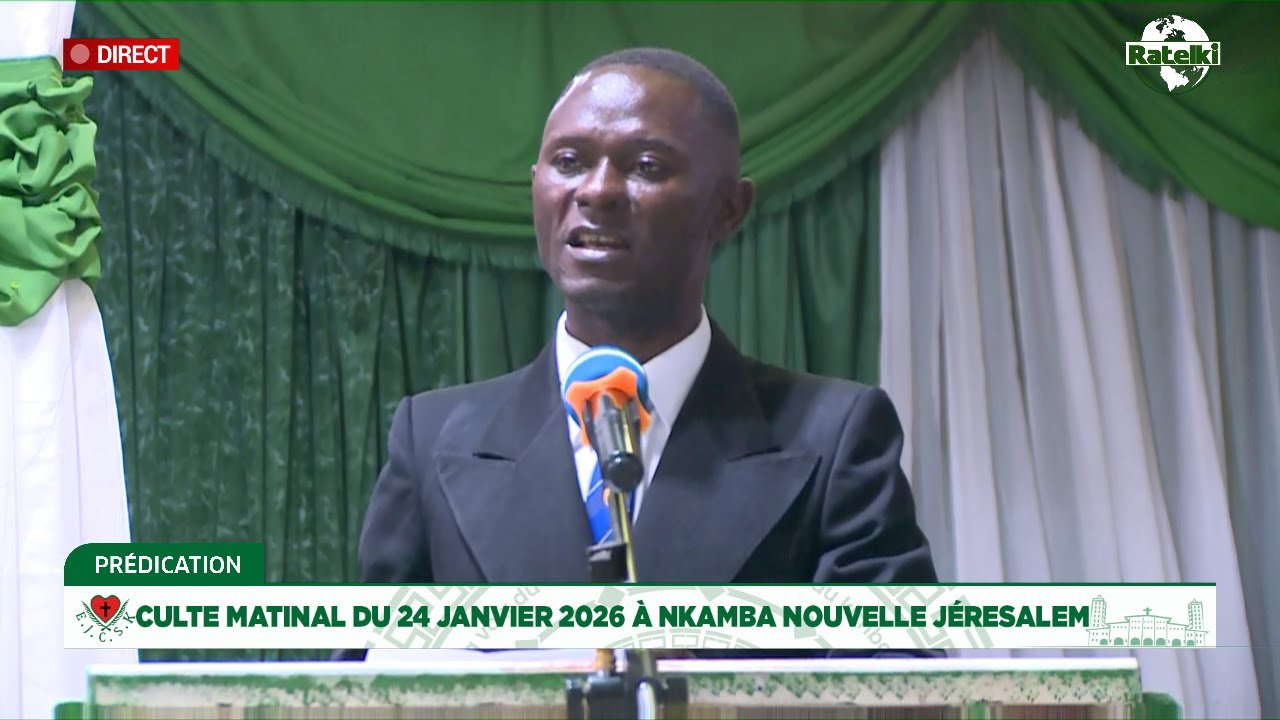 PREDICATION MATINALE DU 24 JANVIER 2026 PAR PAPA ESPOIR A NKAMBA NOUVELLE JERUSALEM