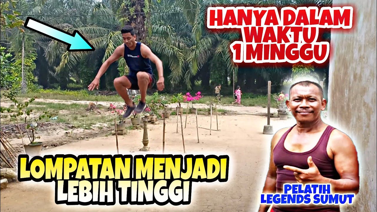 CARA MENAMBAH TINGGI LOMPATAN || HANYA DALAM 1 MINGGU LOMPATAN MENJADI TINGGI || TERBUKTI