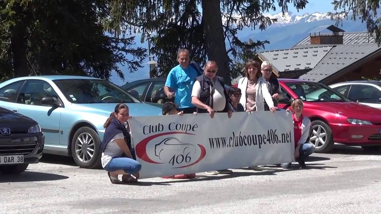 Peugeot 406 Coupé, Meeting régional Val d'Isère 2016