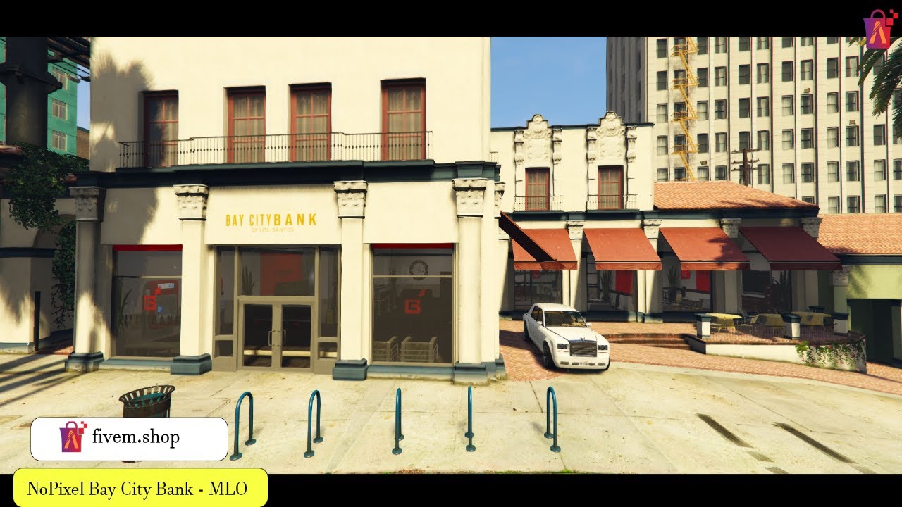 NoPixel Bay City Bank MLO | Bank MLO FiveM #fivem #bank