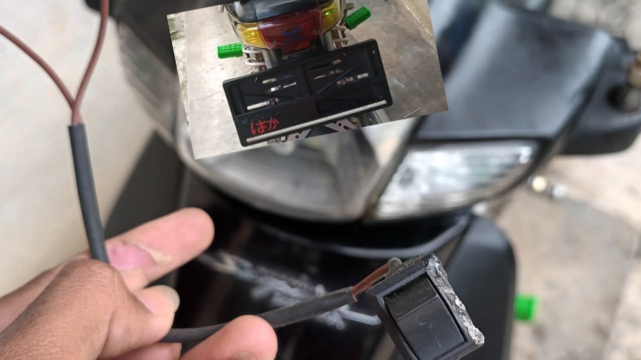 CARA PASANG LAMPU HAZARD DI MOTOR SUPRA X  LAMA