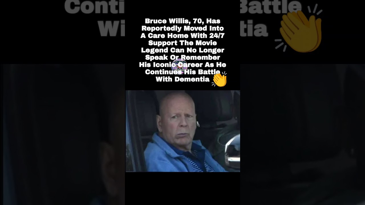 Bruce Willis, 70, Moves To Care Home Amid Dementia Battle #shorts