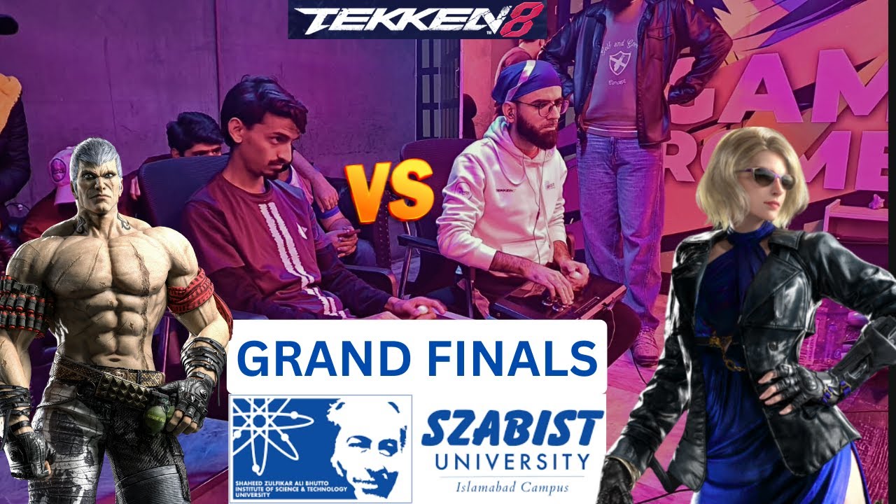 Tekken 8 SZABIST'25 M5Host Hafiz Adeel (Nina) VS Foxy (Bryan): Grand Finals Hindi/Urdu