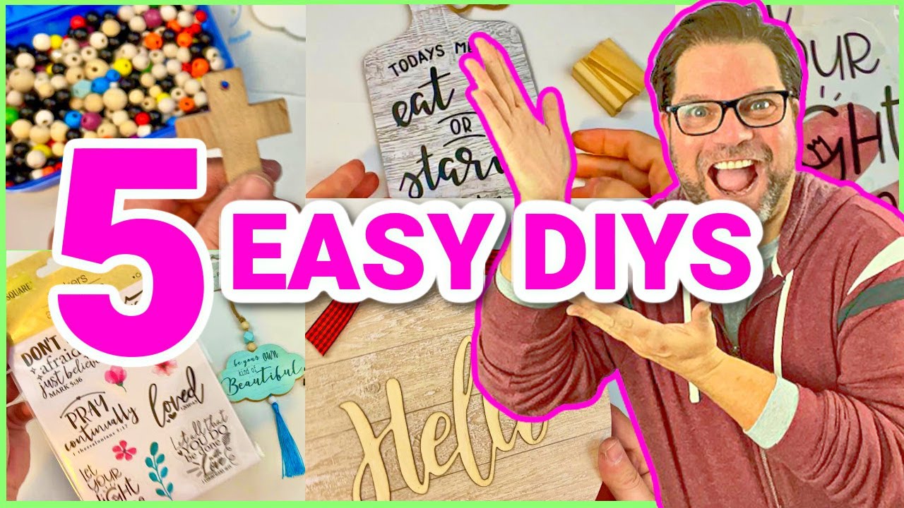 QUICK and Easy DIYS you will LOVE! So Easy that ANYONE can make! Perfect addition to your home!