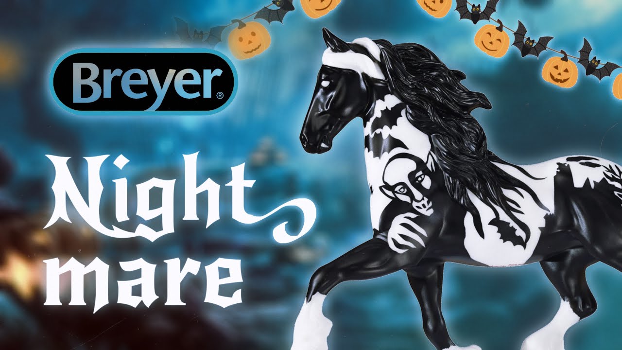 Распаковка и обзор Breyer Night Mare Halloween Series