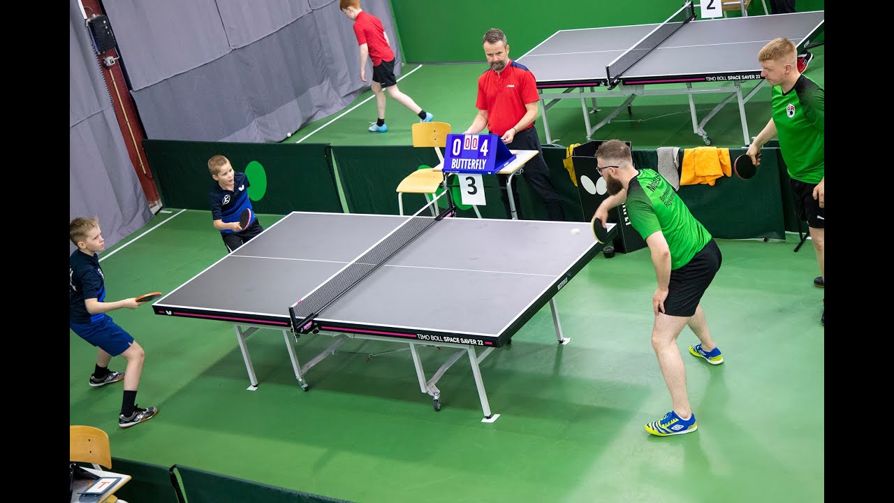 Deildarhelgi &iacute; bor&eth;tennis &iacute; Reykjanesb&aelig;