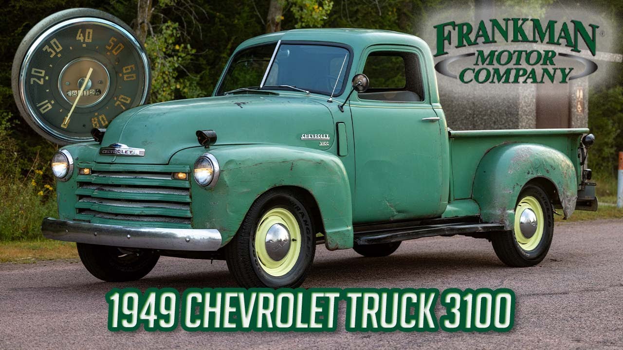 This 1949 Chevy 3100 Still Drives Like It Did 75 Years Ago | Original Advance-Design Truck!