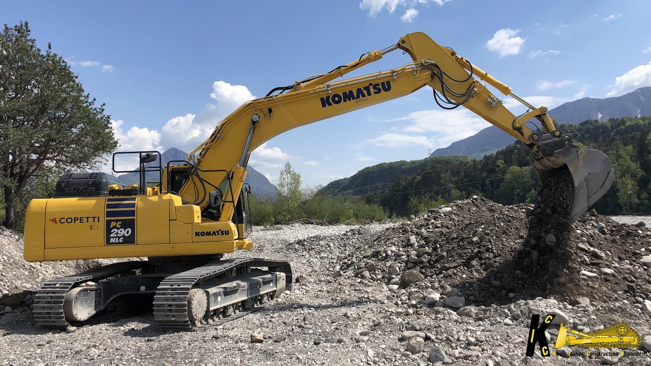 KOMATSU PC 290 11 EXCAVATOR DIGGING GRAVEL #komatsu #excavator #heavyequipment #digger