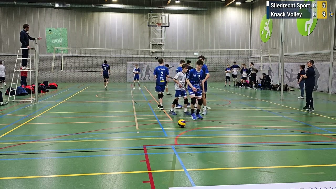 Sliedrecht Sport - Knack Volley Roeselare, Dynamotoernooi 2023 jongens B