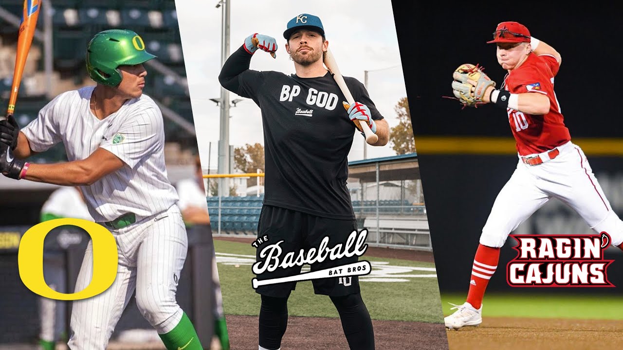 1v1v1 HITTRAX BASEBALL | Bat Bro Will vs. JT (Louisiana) vs. Dominic Hellman (Oregon)