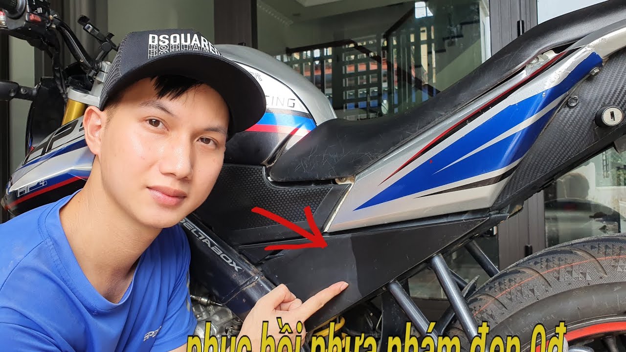 Hướng dẫn phục hồi nhựa đen nhám đơn giản nhất  || instructions for renewing black matte plastic