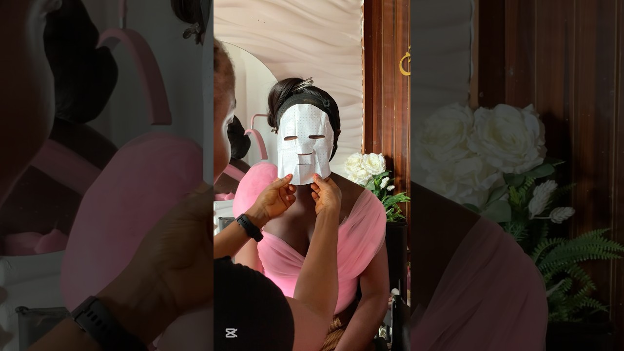 How I prep my bride face using Nigerian makeup brands #skinprep #nigerianmakeupbrand