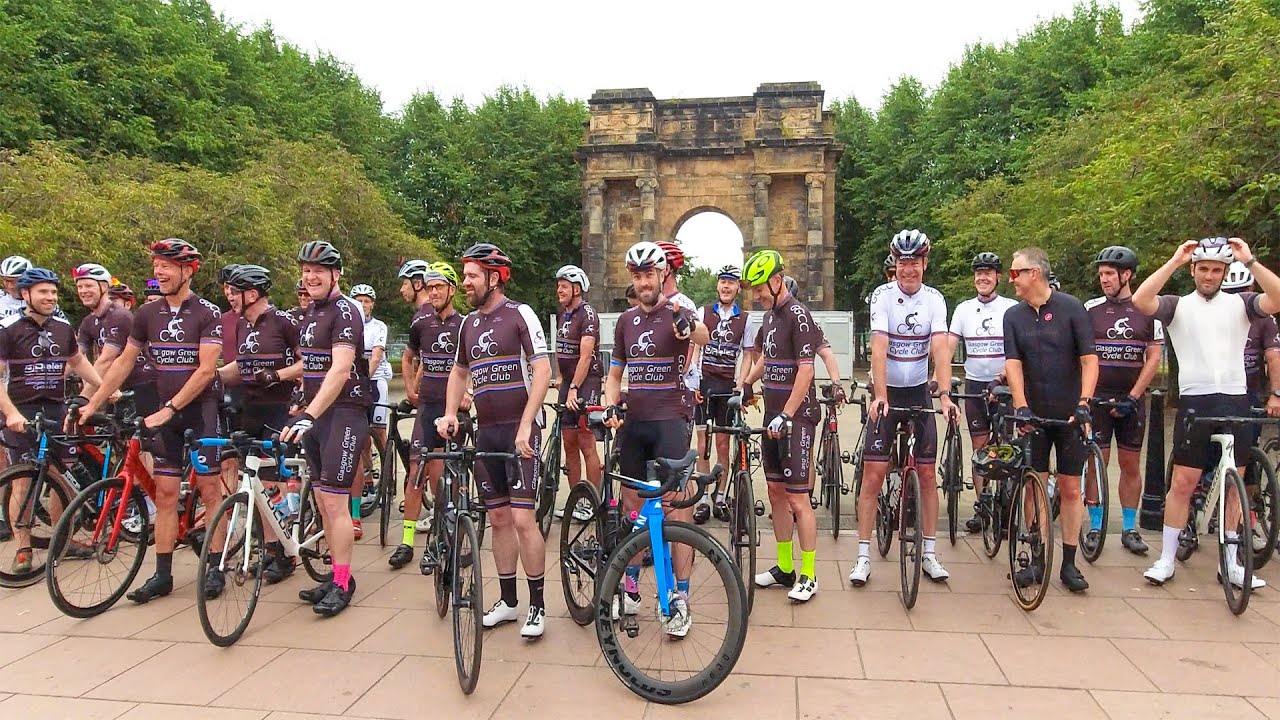 Riding bike in Glasgow city! Cycling Scotland with Glasgow Green Cycle Club