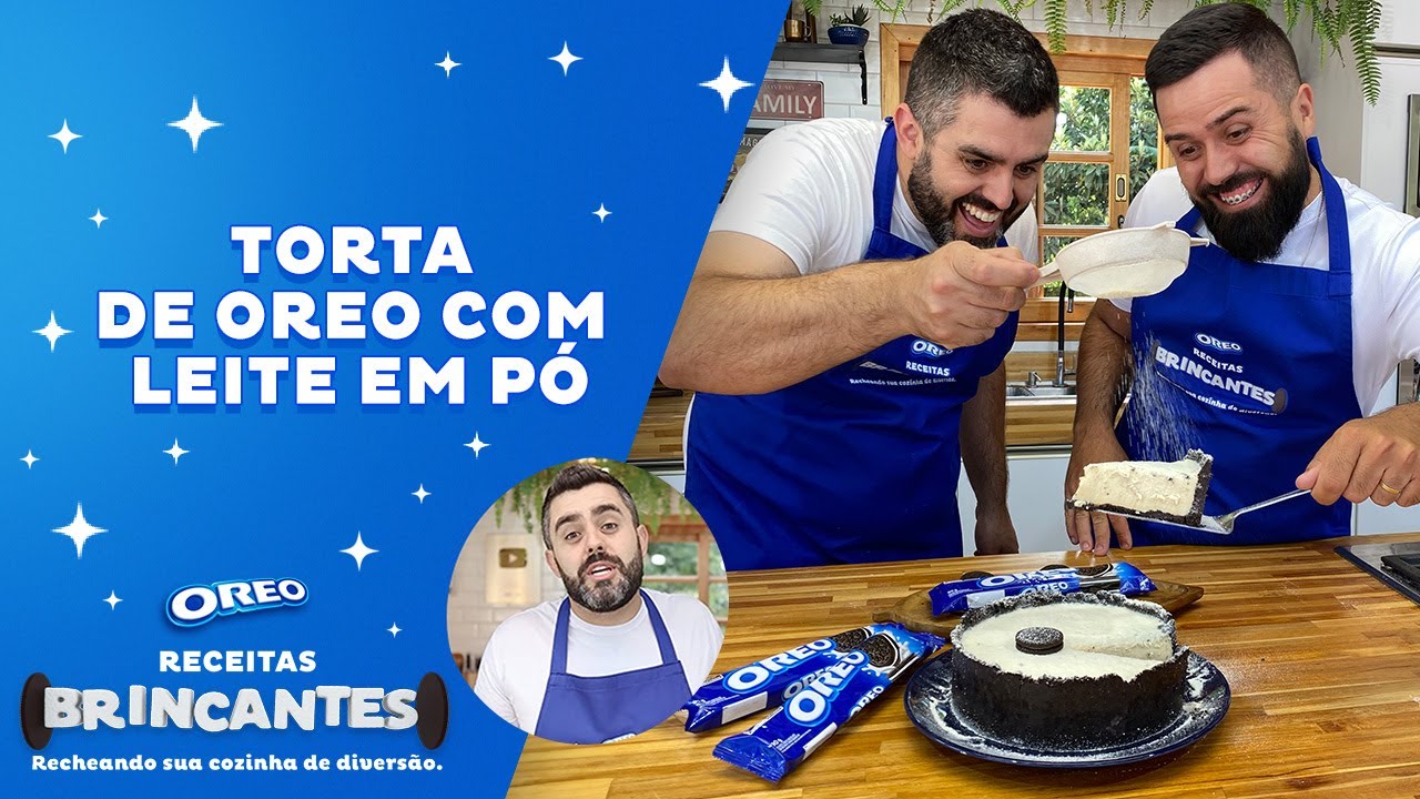 🥧TORTA DE OREO COM LEITE EM PÓ: RECEITA AUTÊNTICA E DELICIOSA 😋 | @ReceitasdePai