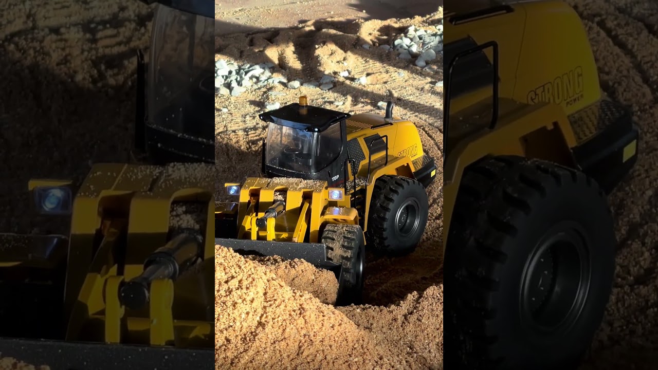 DOZER RC WORKING SMOOTHLY AND STRONG #automobile #xcavator #excavator #bulldozerofficial #toys