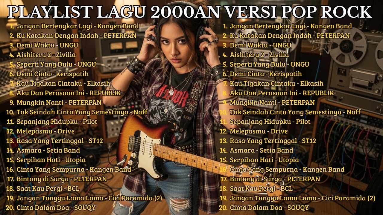Top Chart Lagu Pop Rock Viral Indonesia — Jangan Tunggu Lama Lama