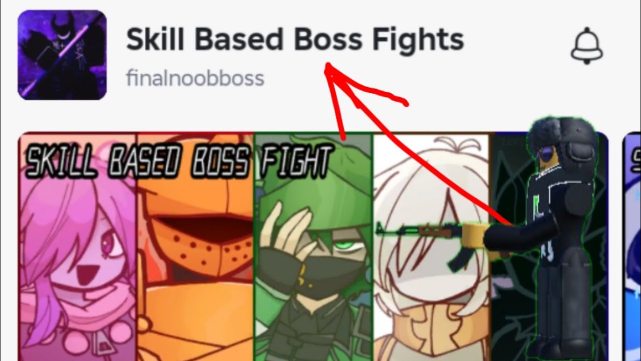 Играем в SBBF в роблокс!!! Skill Based Boss Fights roblox