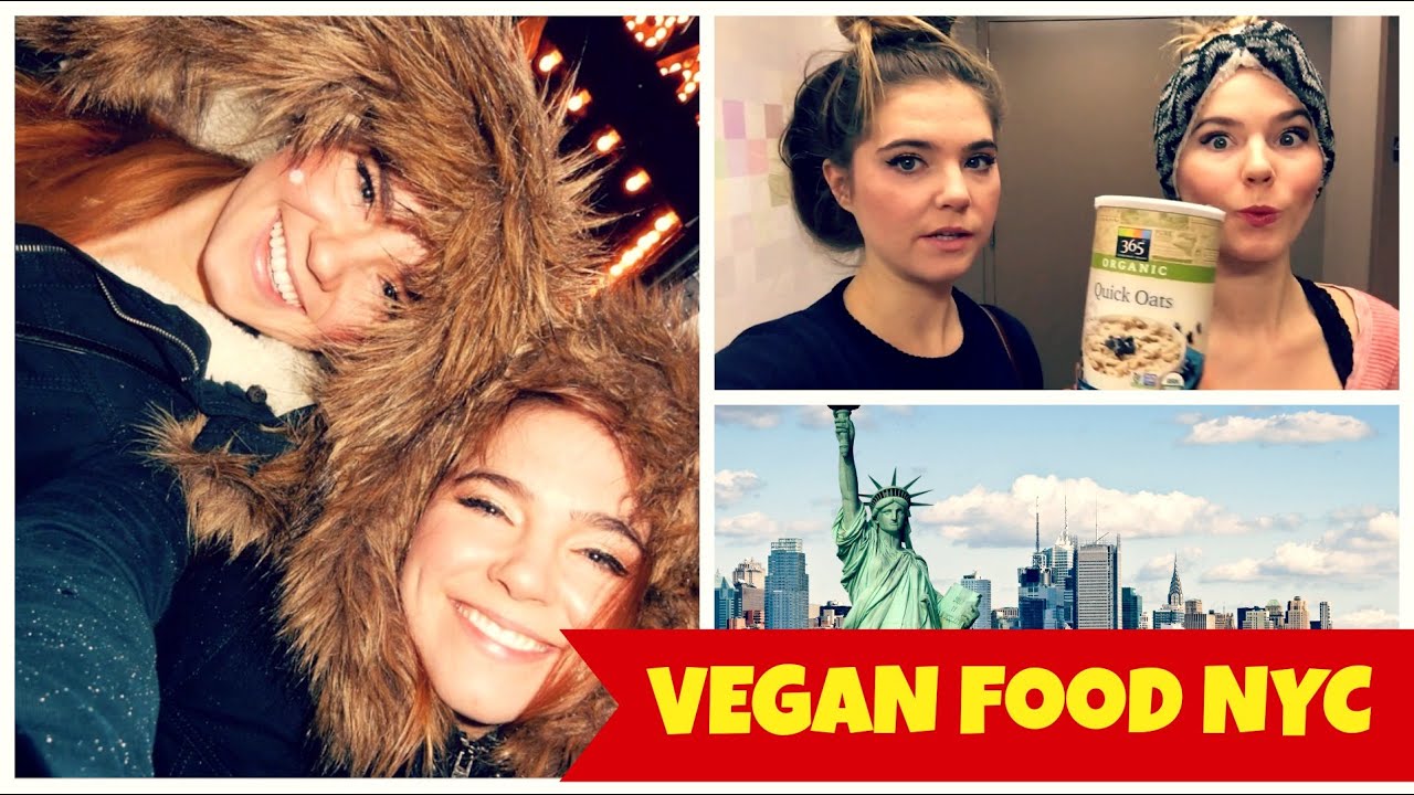 Healthy Inexpensive Travel Food- WHAT I ATE in NYC-VEGAN VLOG