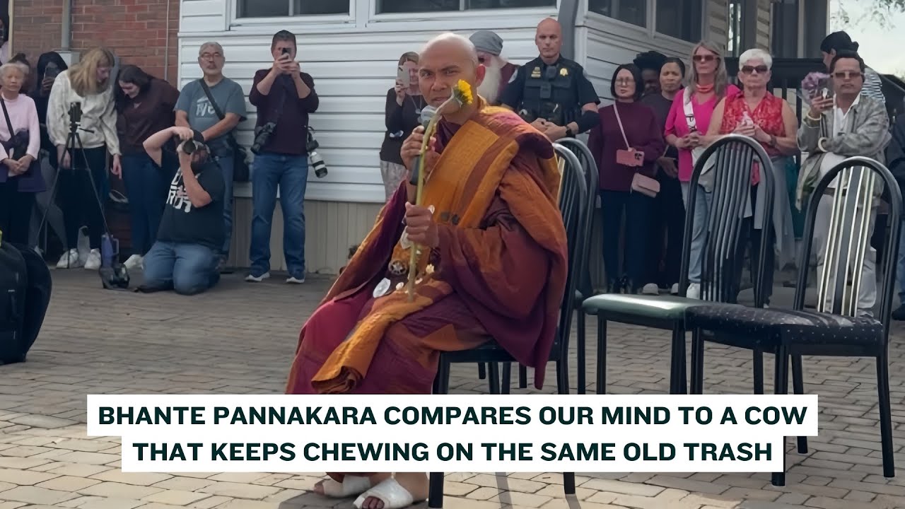 Day 76: Bhante Pannakara explains how one moment of anger pours all our good deeds onto the ground