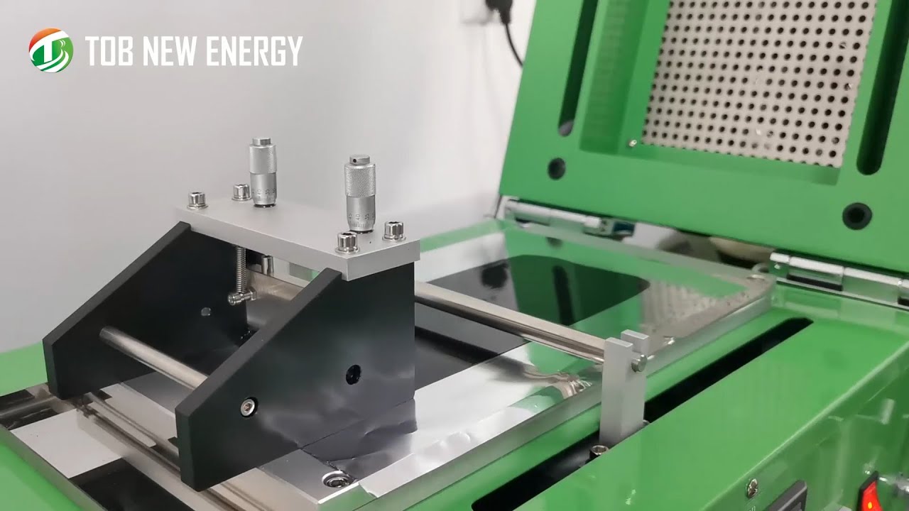 Lithium Ion Battery Electrode Lab Coater Film Coating Machine With Drying Function