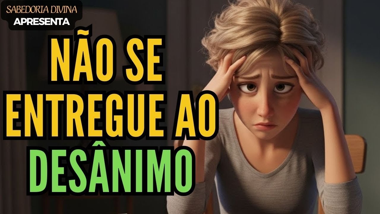 O Que Acontece se Você Deixar o Desânimo Dominar Sua Vida!