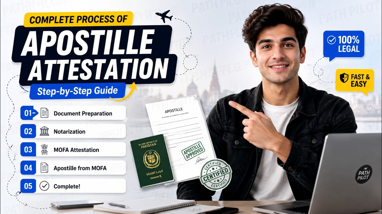 MOFA Apostille Pakistan 🇵🇰 | Complete Process for Educational Documents 2026 | HEC, IBCC & MOFA