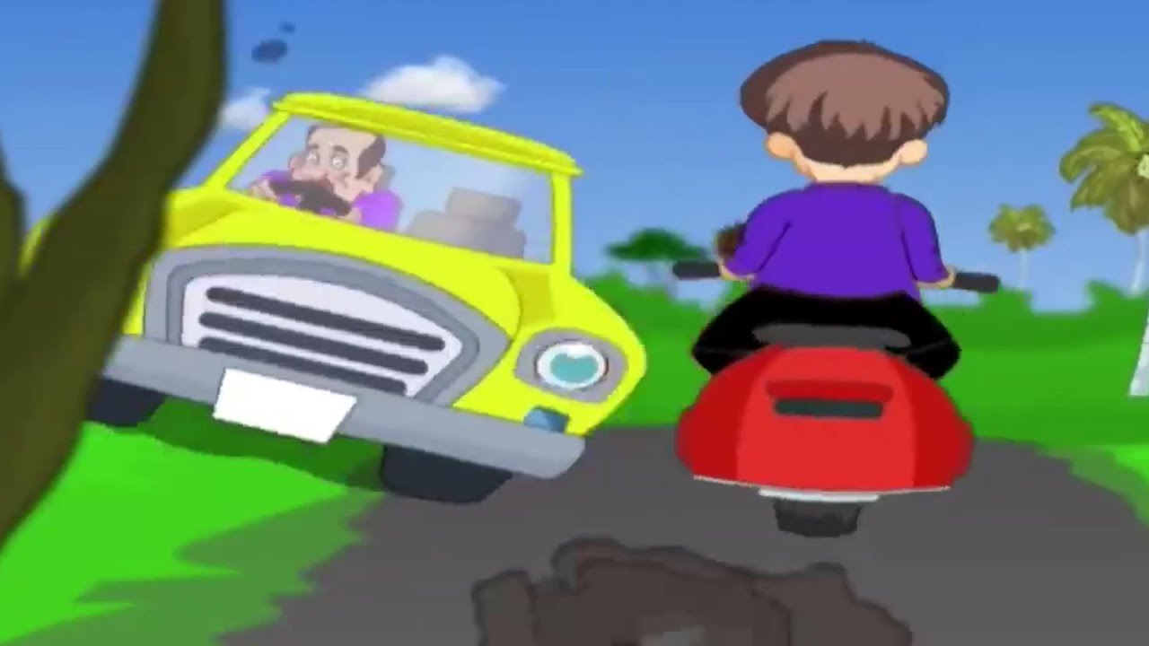 Tintu Mon Comedy | ACCIDENT | Tintu Mon Comedy Animation Video | Funny Animation