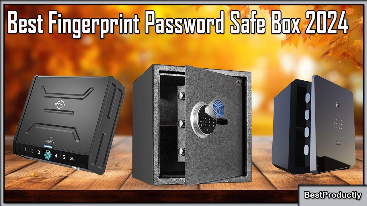 Best Fingerprint Password Safe Box 2024 - Best Fireproof Safe