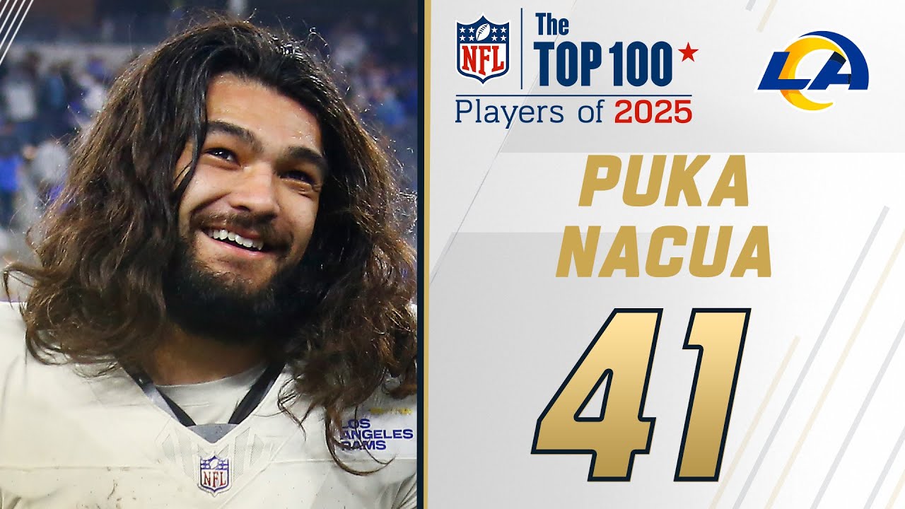 41: Puka Nacua (WR, Rams) | Top 100 Players of 2025